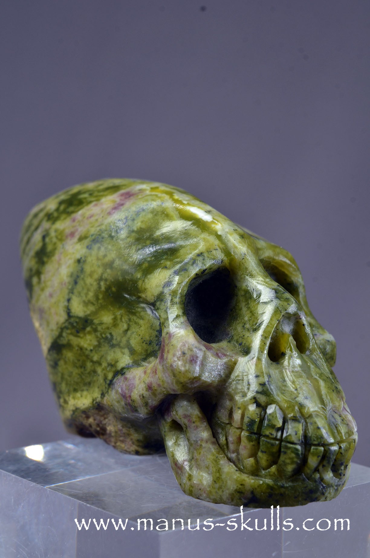 Manus skulls Evolians Dragolians unique Crystal Carvings handmade skulls dragons pendants preseli bluestone tribals spiritual meaning wand Unicorn ..  lizardite magnesite