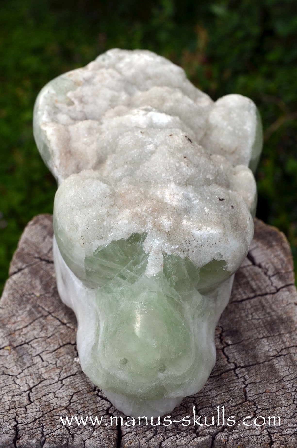 Manus skulls Evolians Dragolians unique Crystal Carvings handmade skulls dragons pendants preseli bluestone tribals spiritual meaning wand Unicorn ..  apophyllite