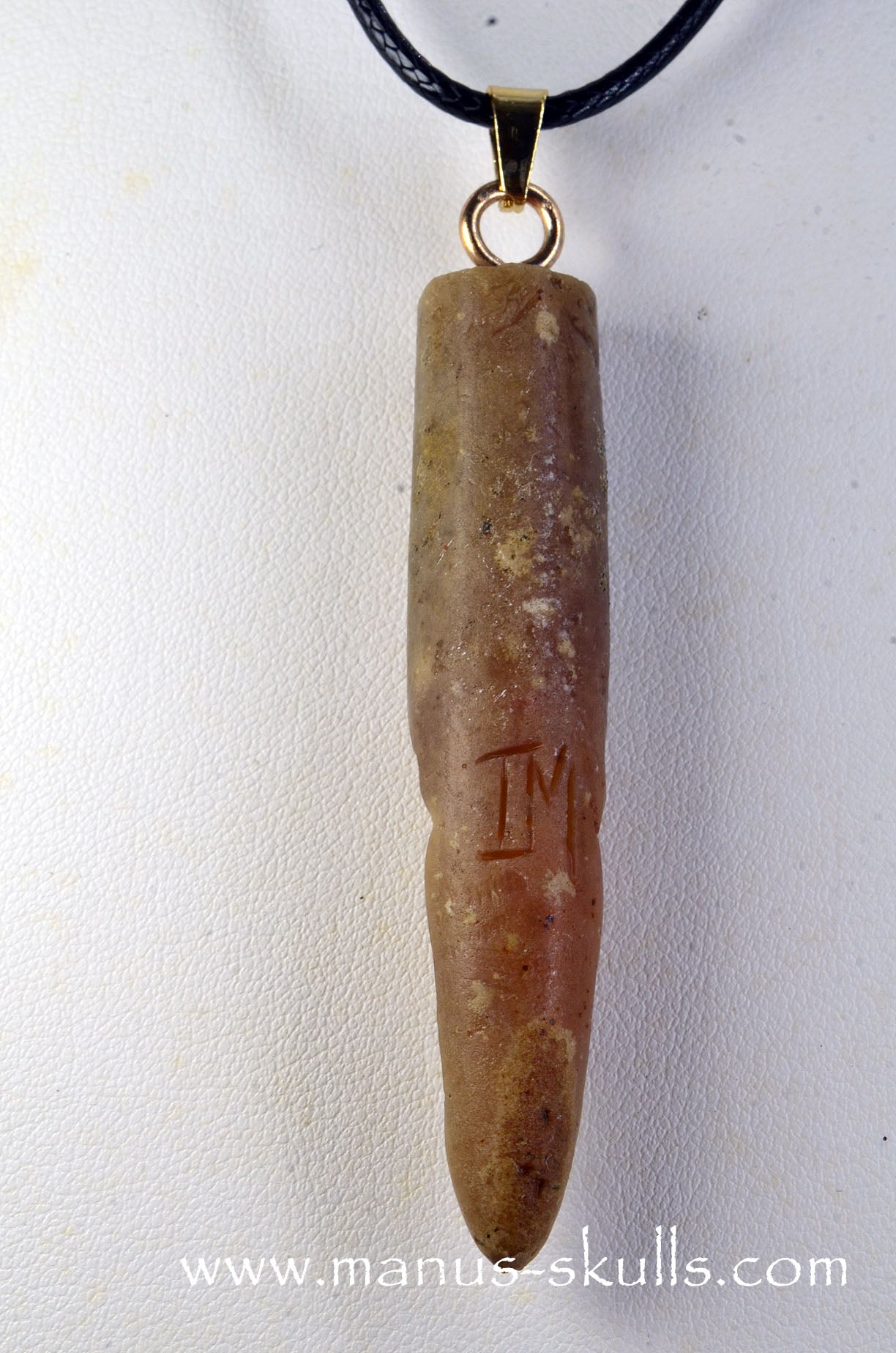 Belemnite Fossiel Tribal Pendant (#13)