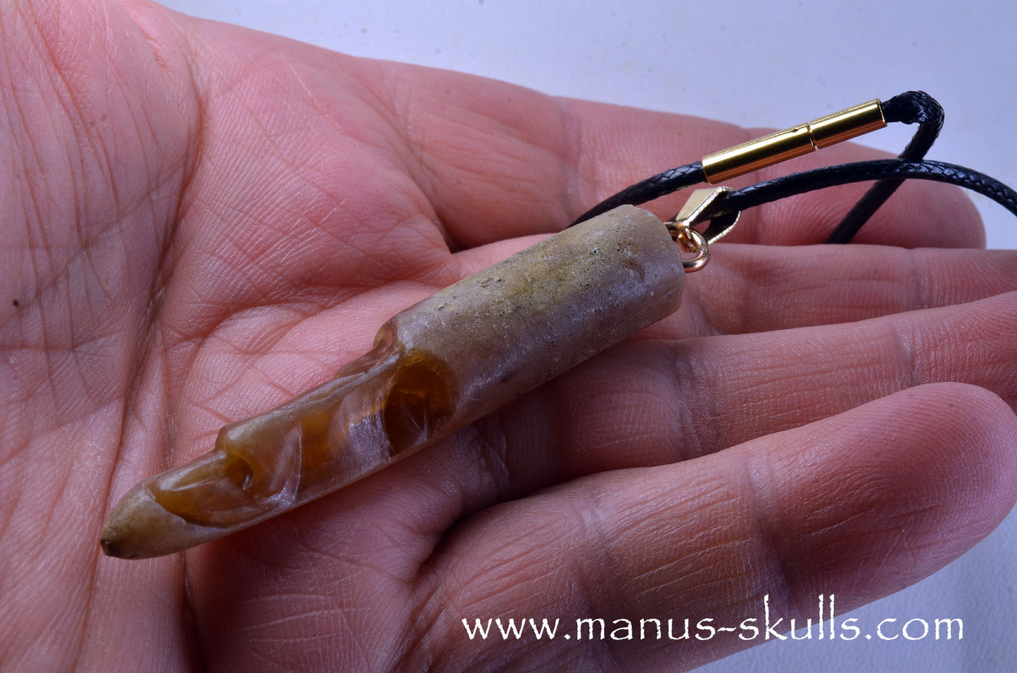 Belemnite Fossiel Tribal Pendant (#13)