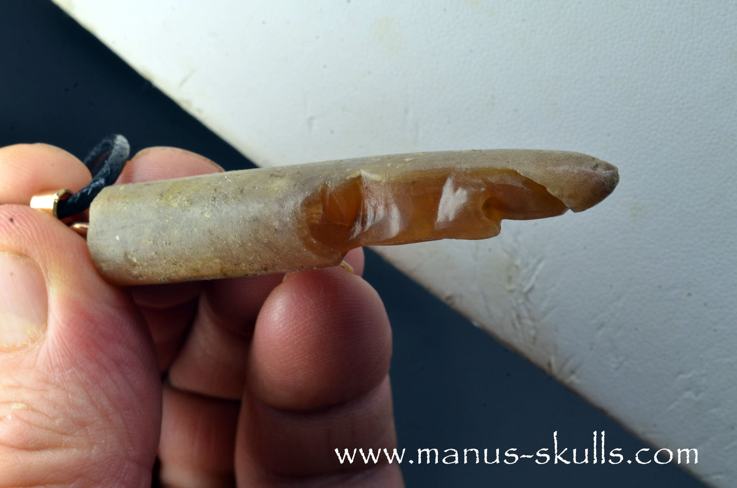 Belemnite Fossiel Tribal Pendant (#13)