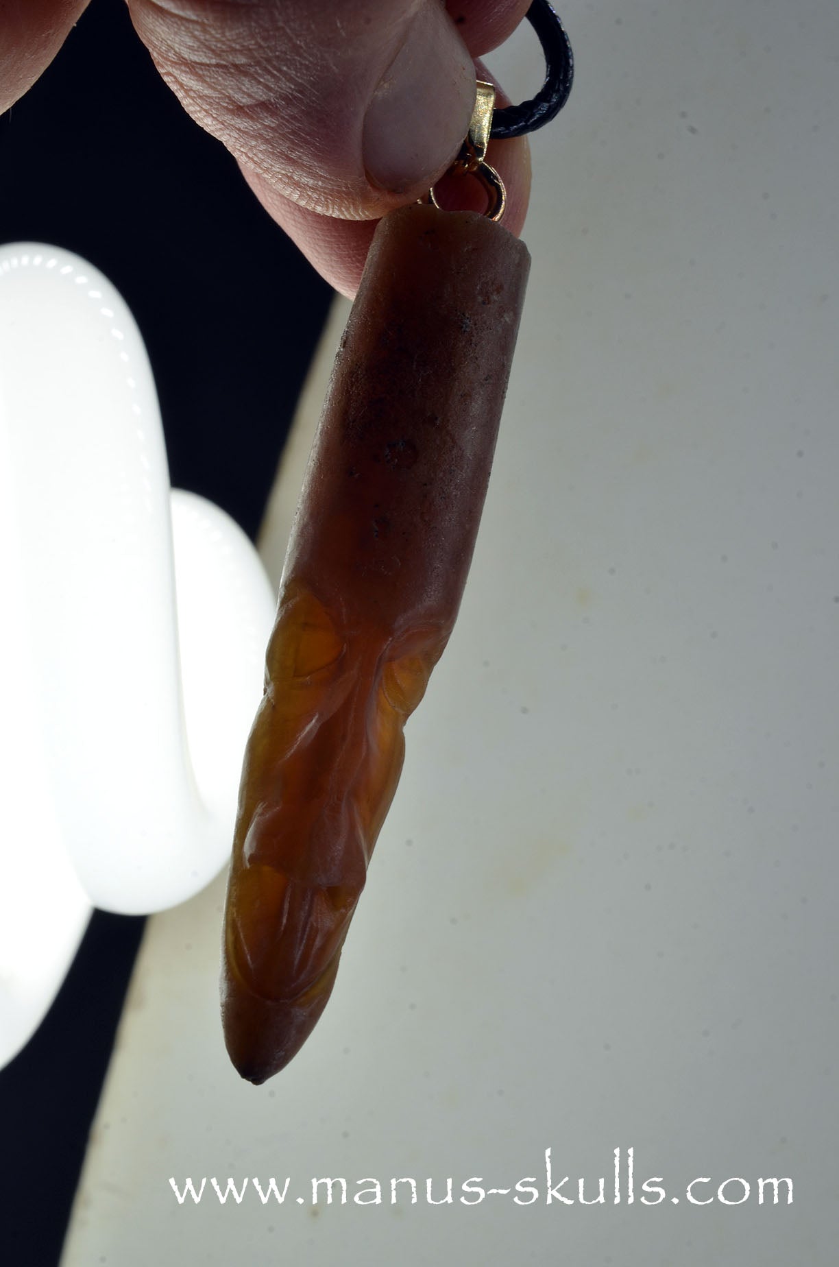 Belemnite Fossiel Tribal Pendant (#13)