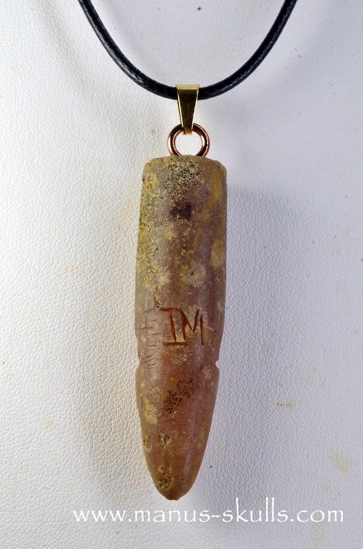 Belemnite Fossiel Tribal Pendant (#02)