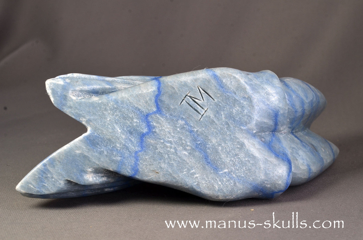 Blue Quartz Dragon