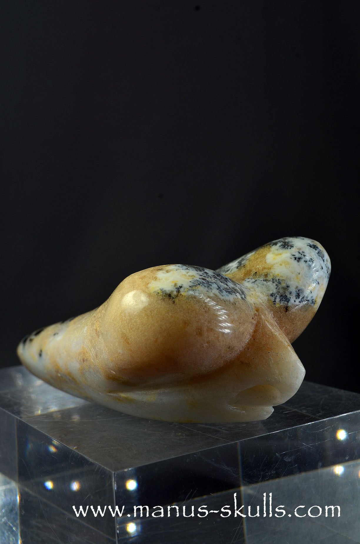 Manus skulls Evolians Dragolians unique Crystal Carvings handmade skulls dragons pendants preseli bluestone tribals spiritual meaning wand Unicorn ..  dentritic agate