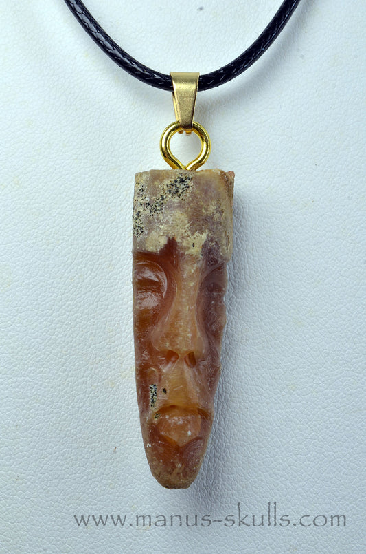 Belemnite Fossiel Tribal Pendant (#48)