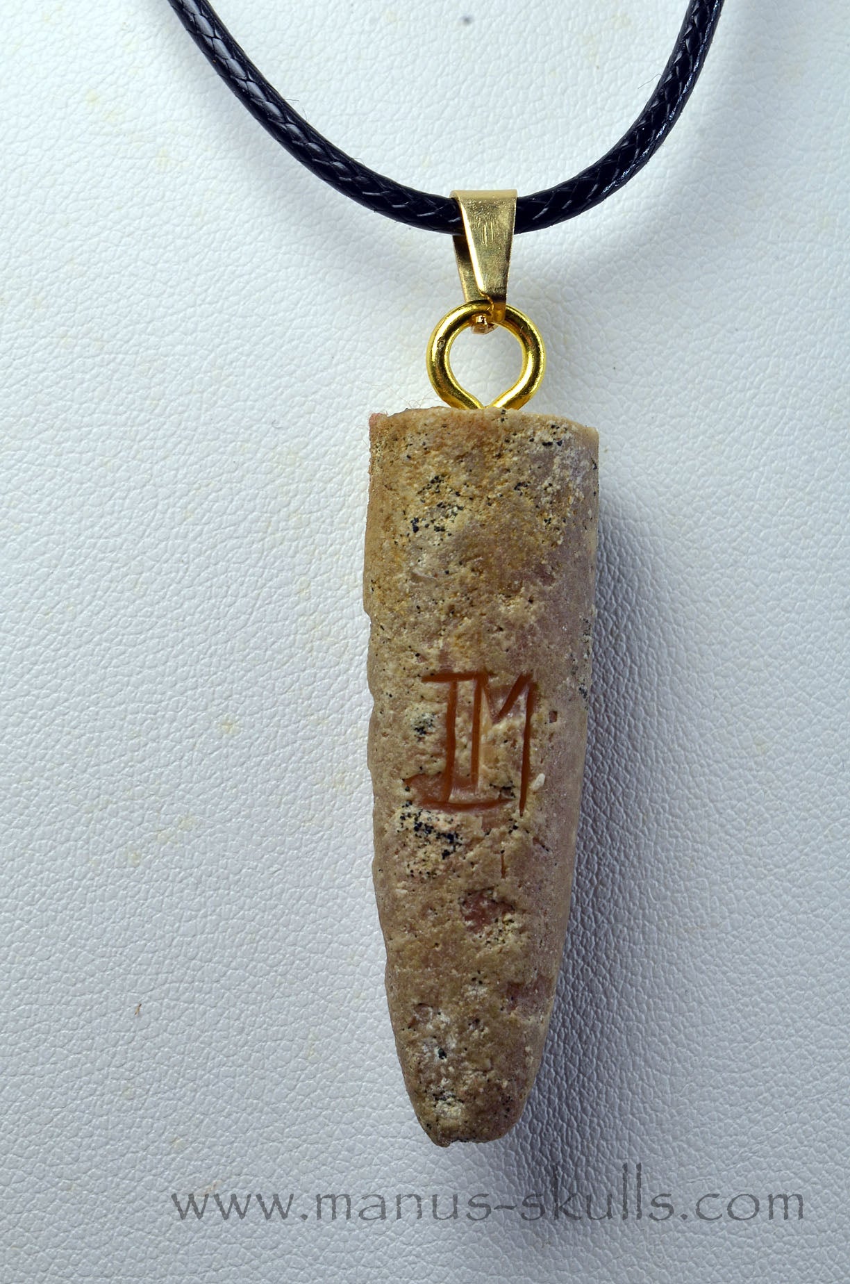 Belemnite Fossiel Tribal Pendant (#48)