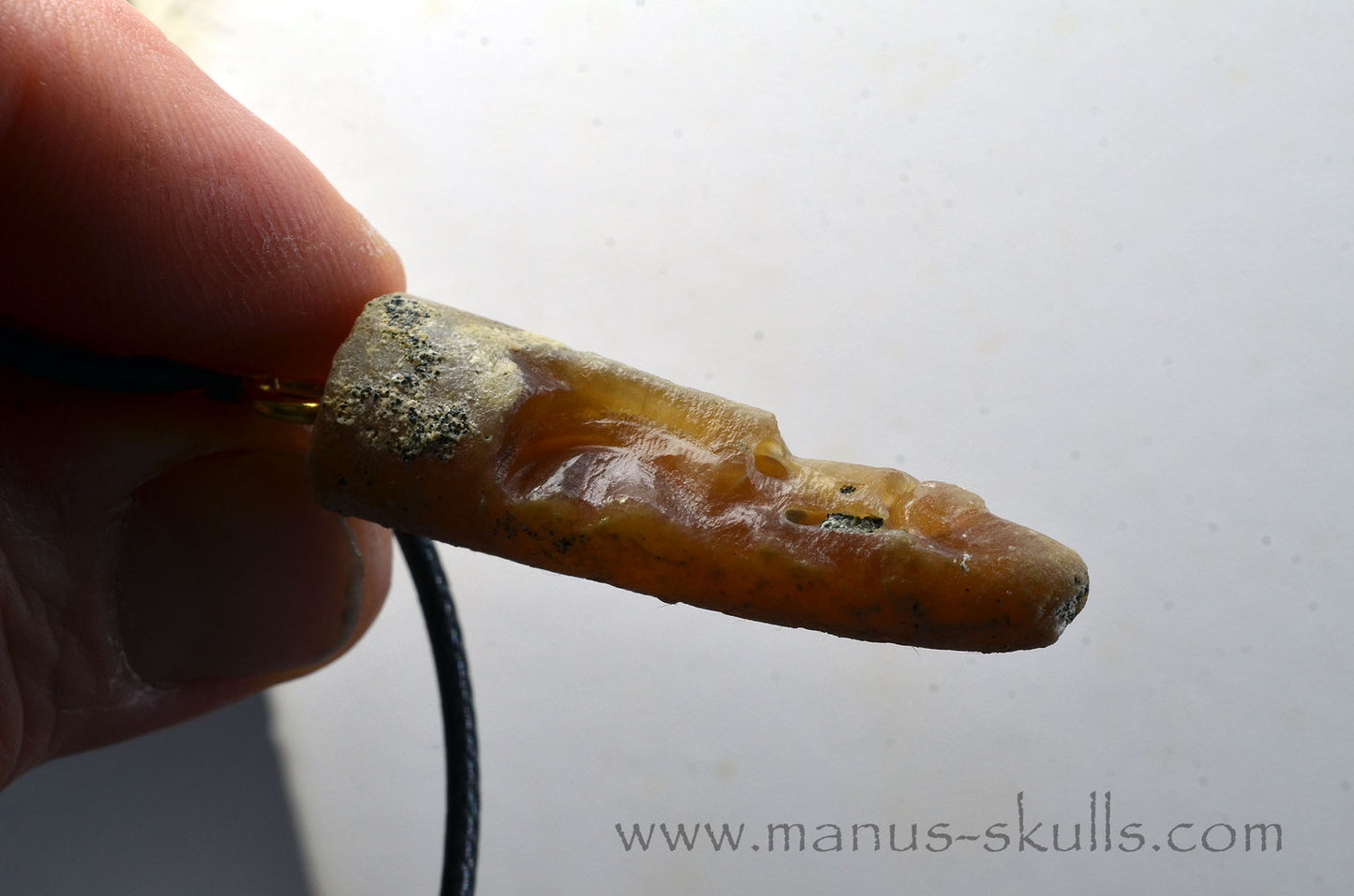 Belemnite Fossiel Tribal Pendant (#48)