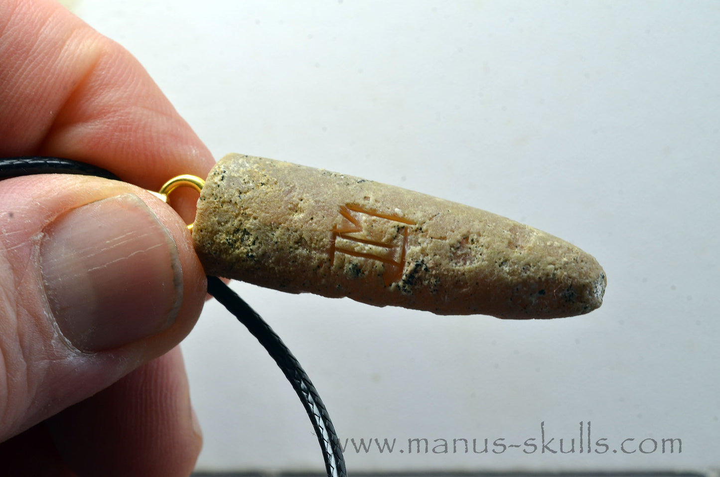 Belemnite Fossiel Tribal Pendant (#48)