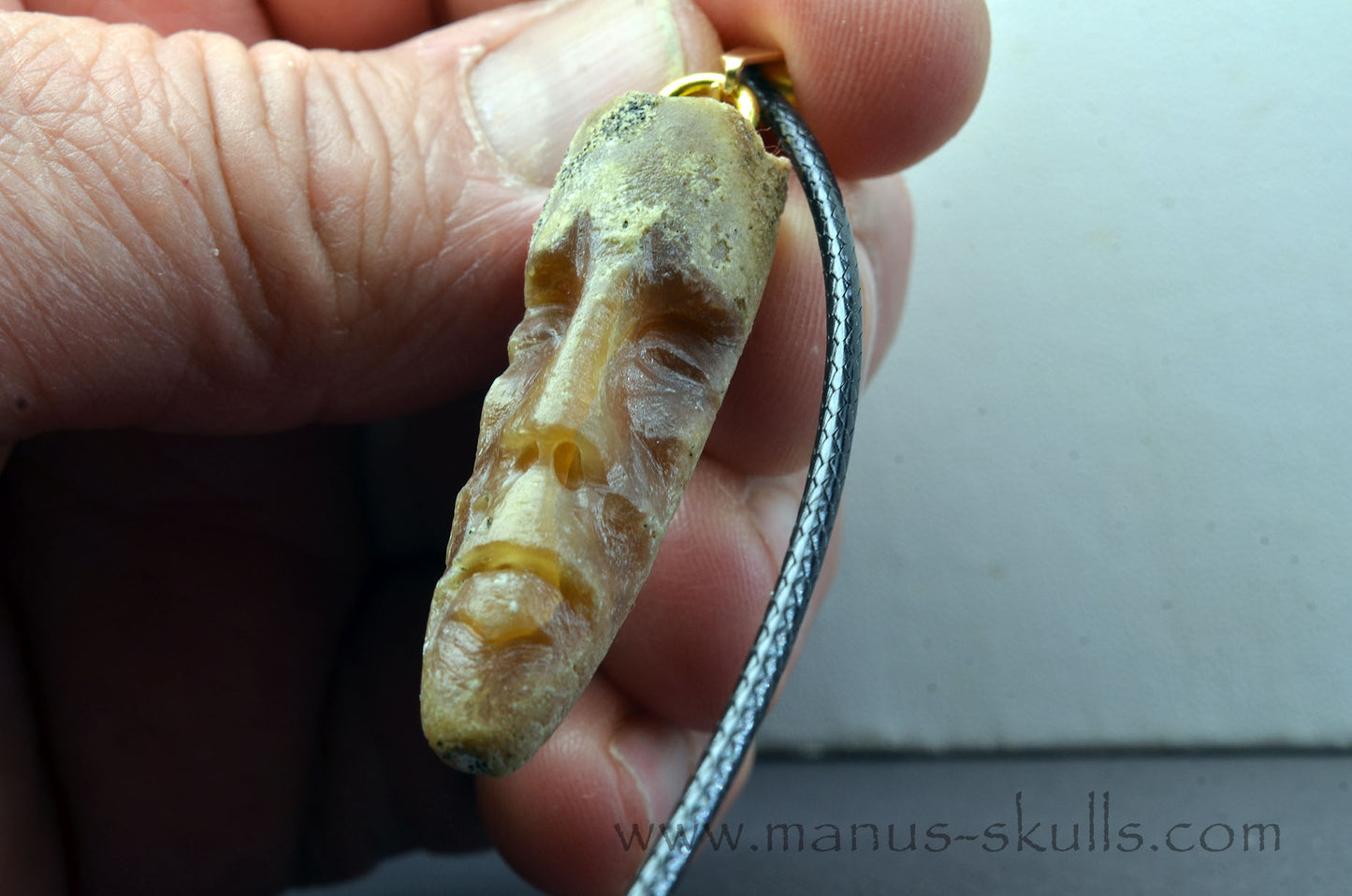 Belemnite Fossiel Tribal Pendant (#48)