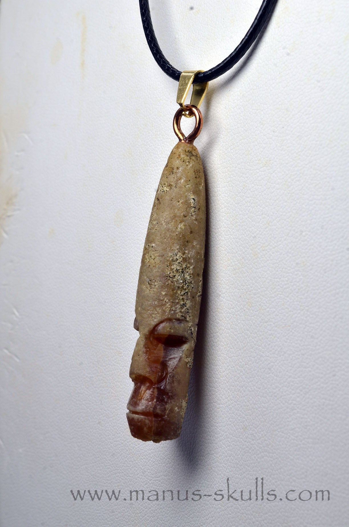 Belemnite Fossiel Tribal Pendant (#53)