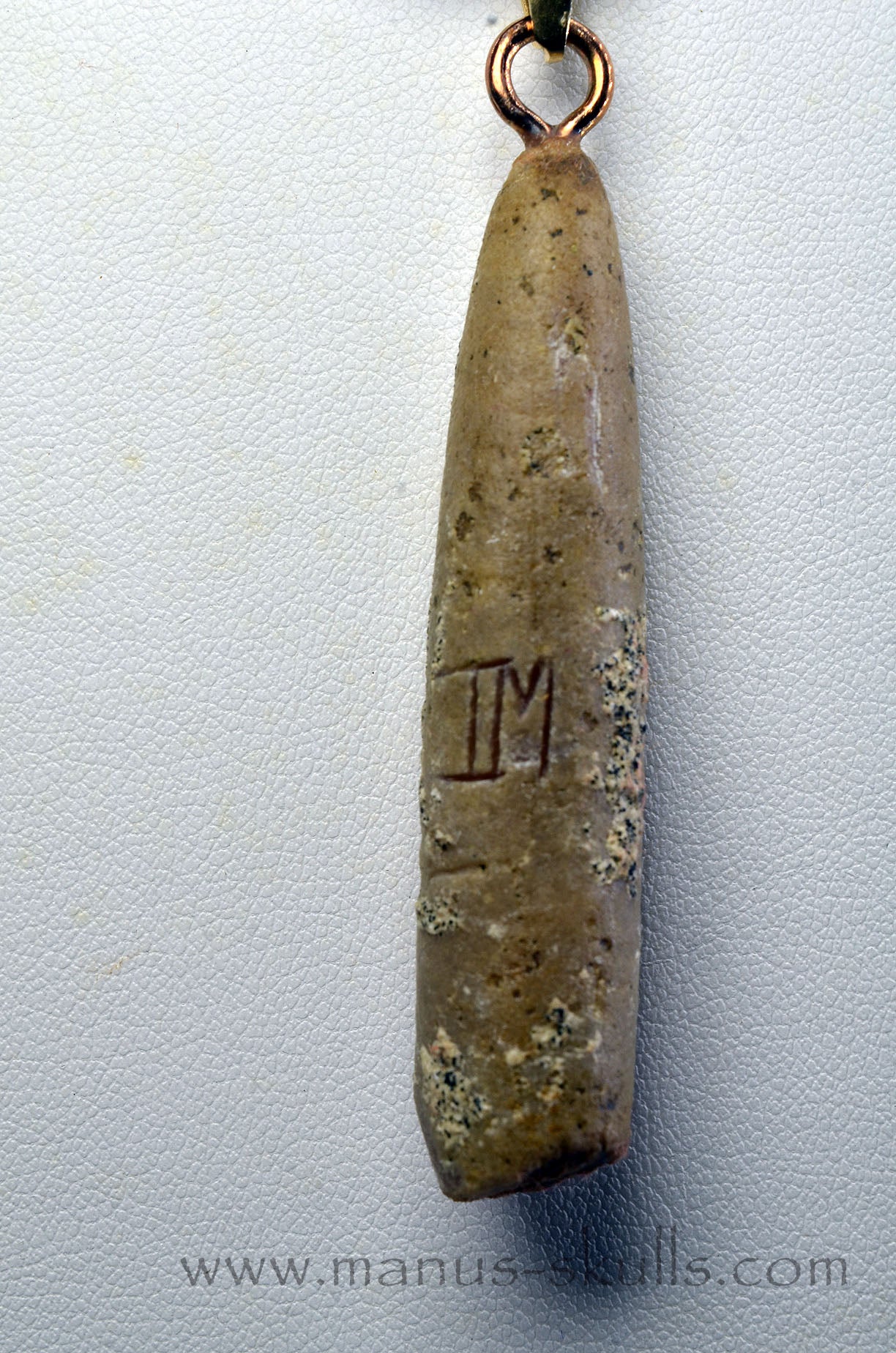 Belemnite Fossiel Tribal Pendant (#53)