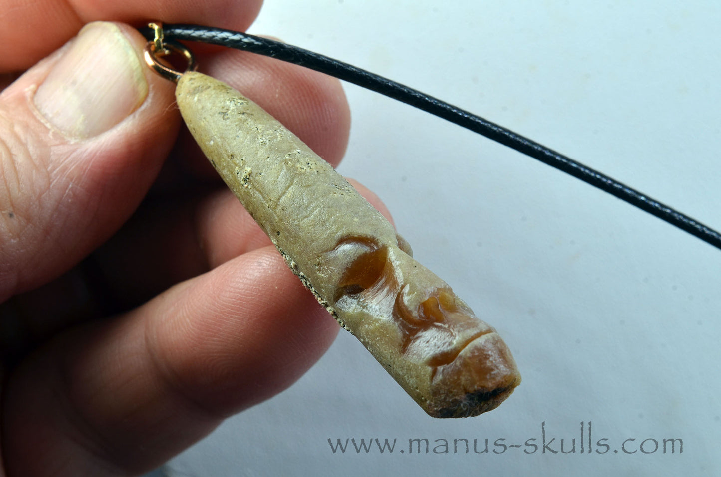 Belemnite Fossiel Tribal Pendant (#53)