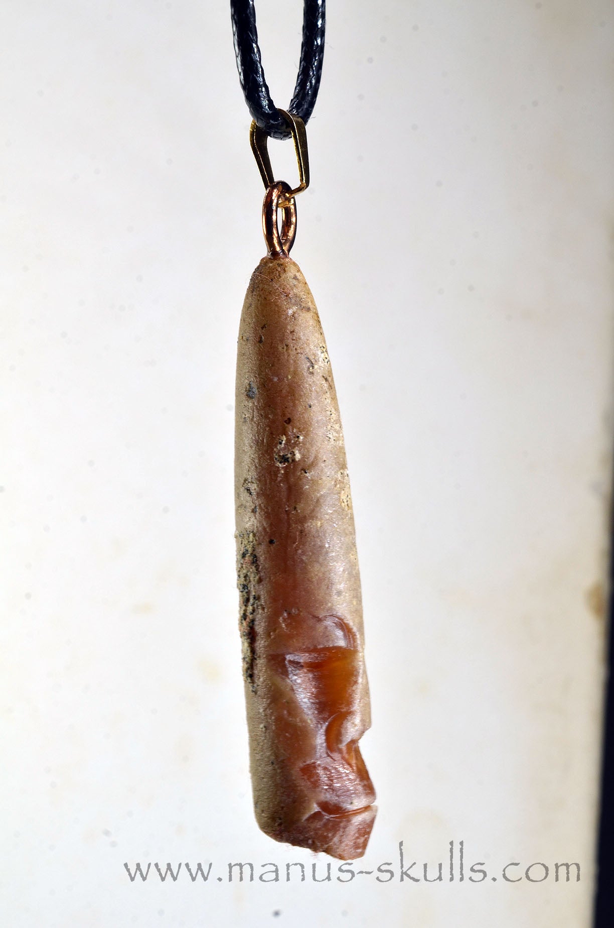 Belemnite Fossiel Tribal Pendant (#53)