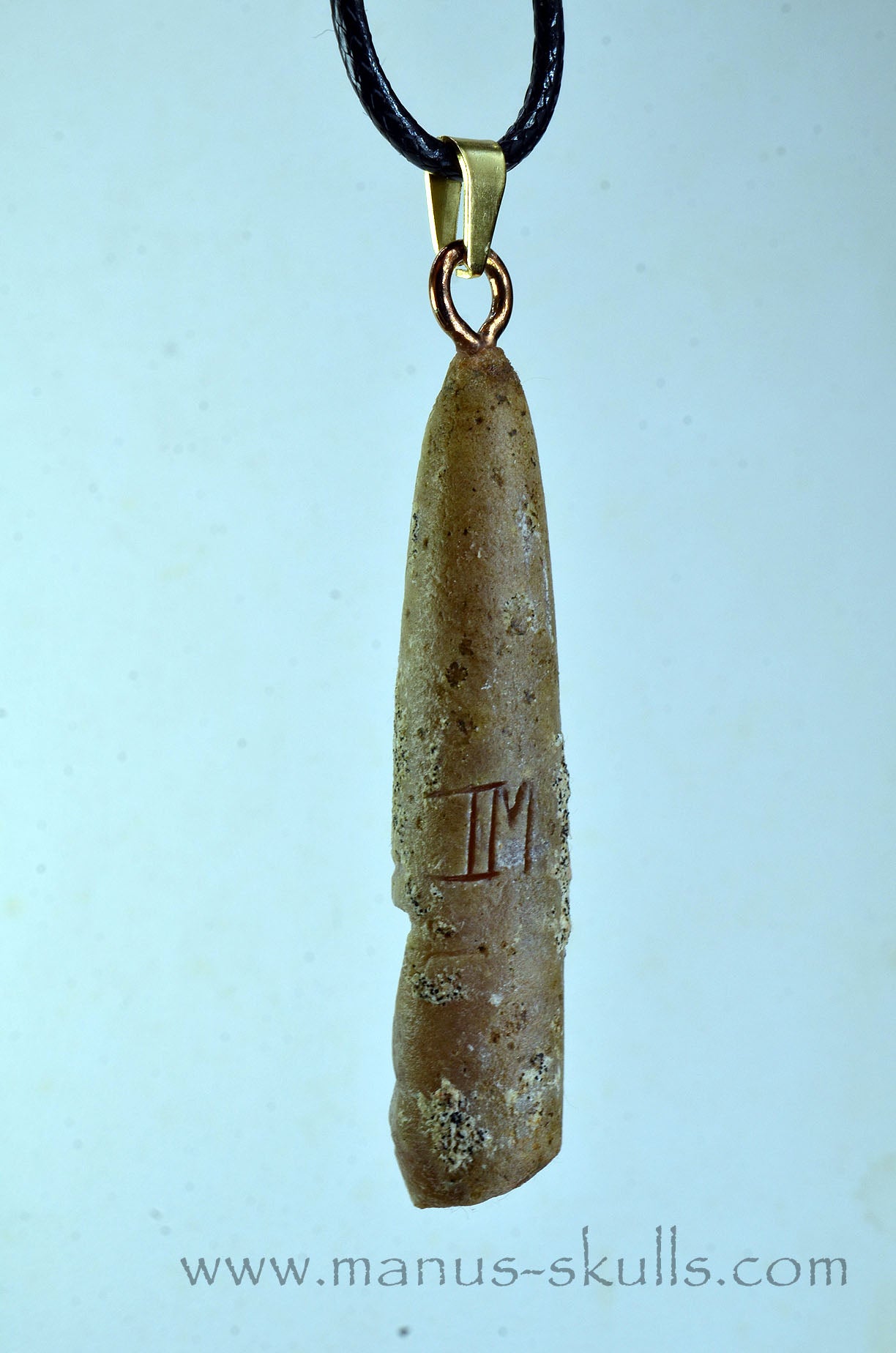 Belemnite Fossiel Tribal Pendant (#53)