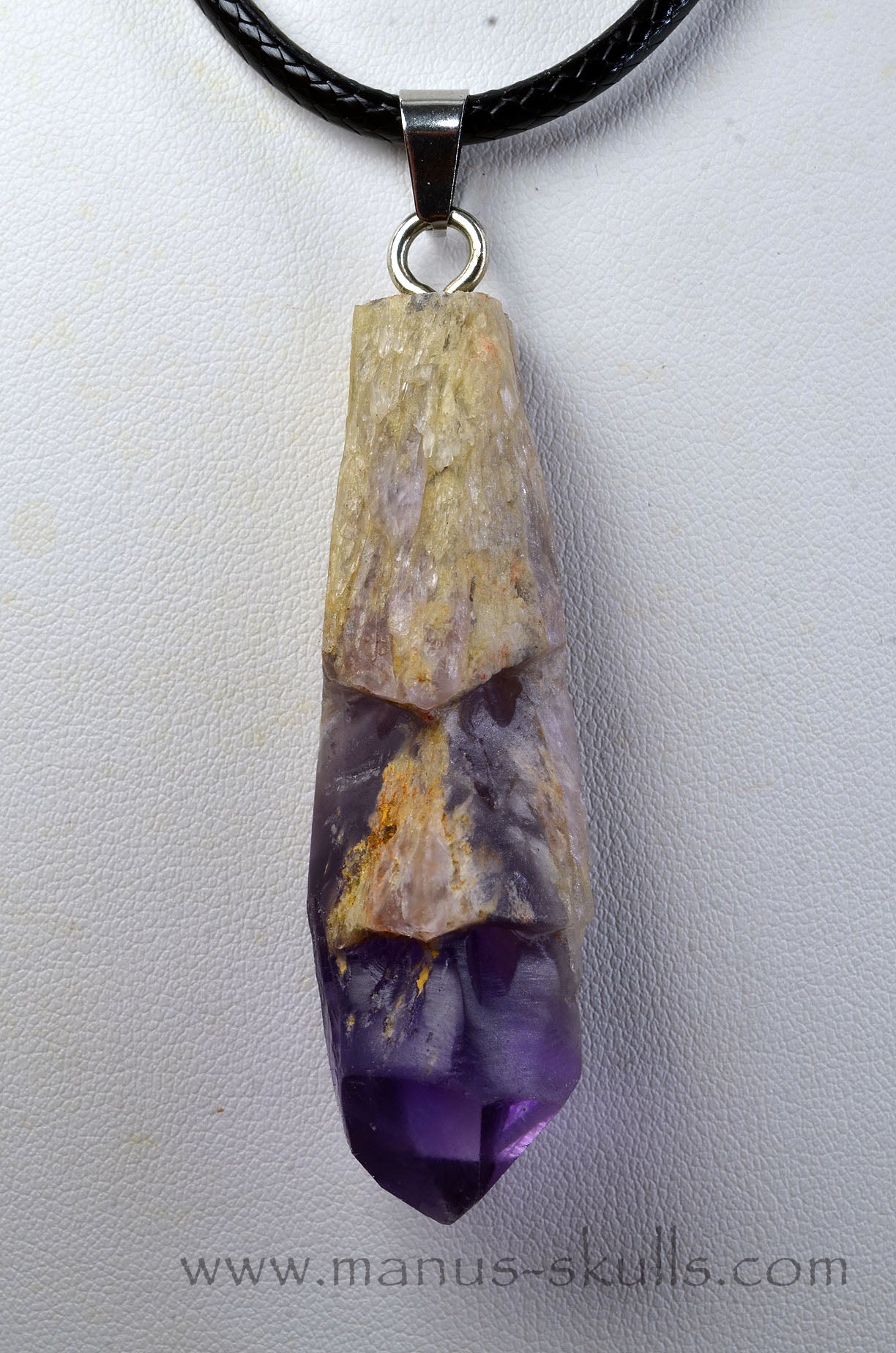 Amethyst Point Tribal Pendant