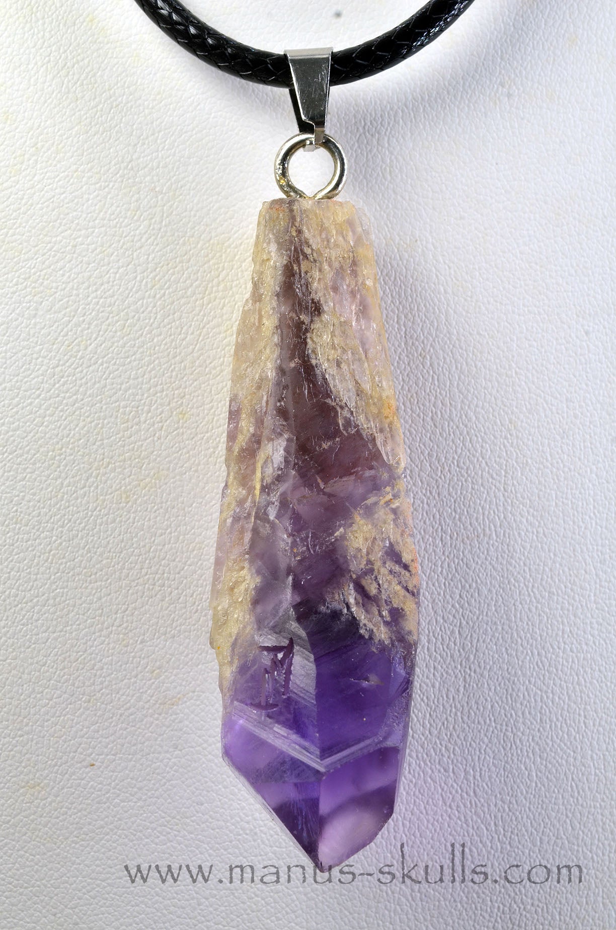 Amethyst Point Tribal Pendant