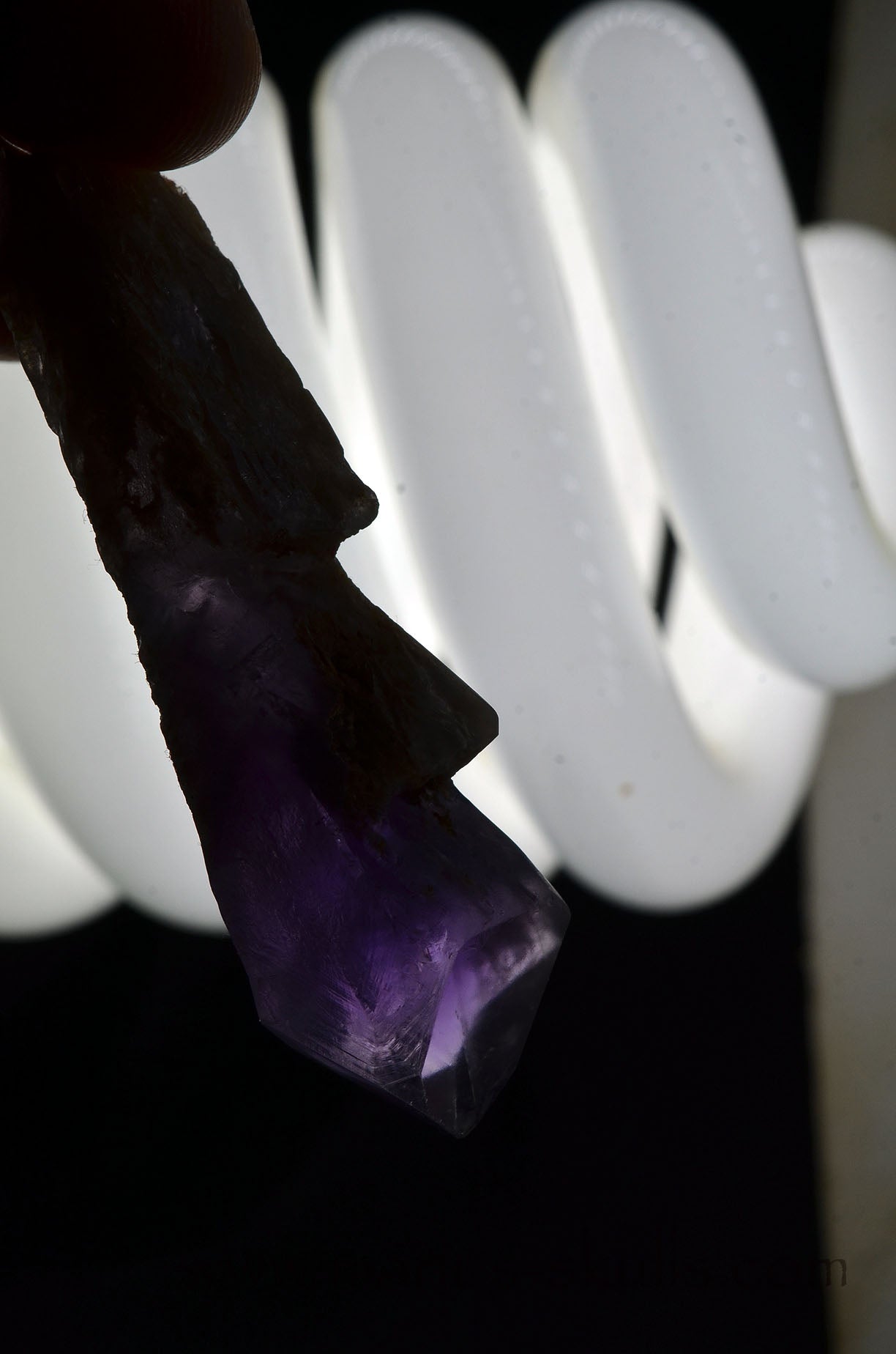 Amethyst Point Tribal Pendant