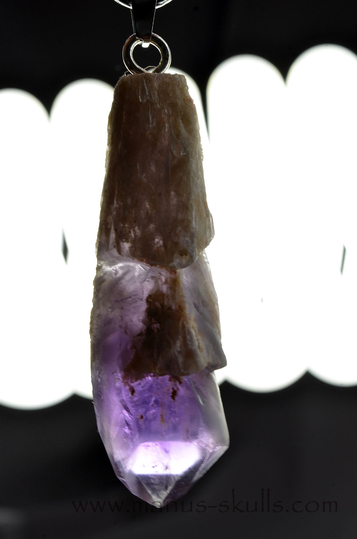Amethyst Point Tribal Pendant
