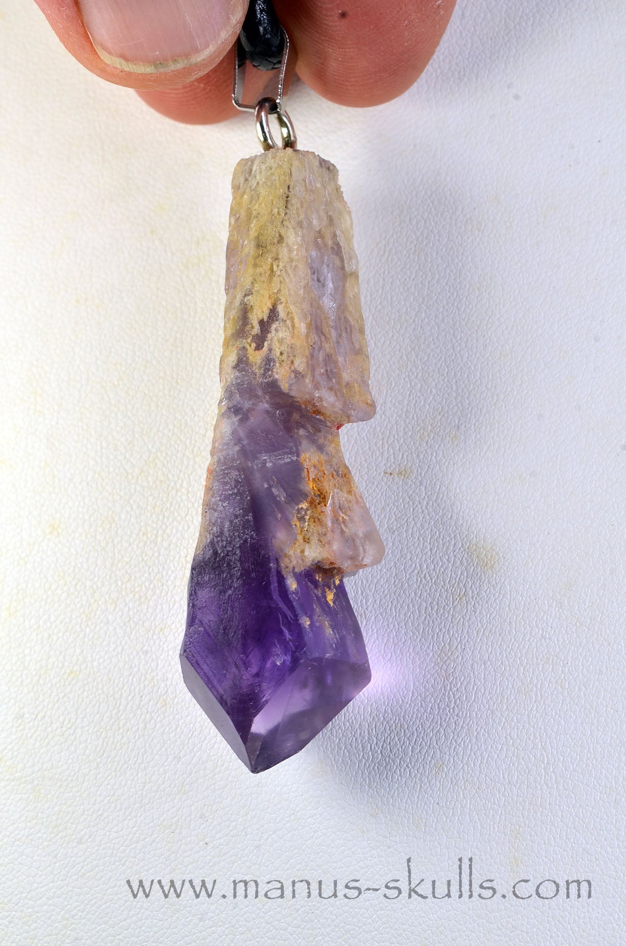 Amethyst Point Tribal Pendant