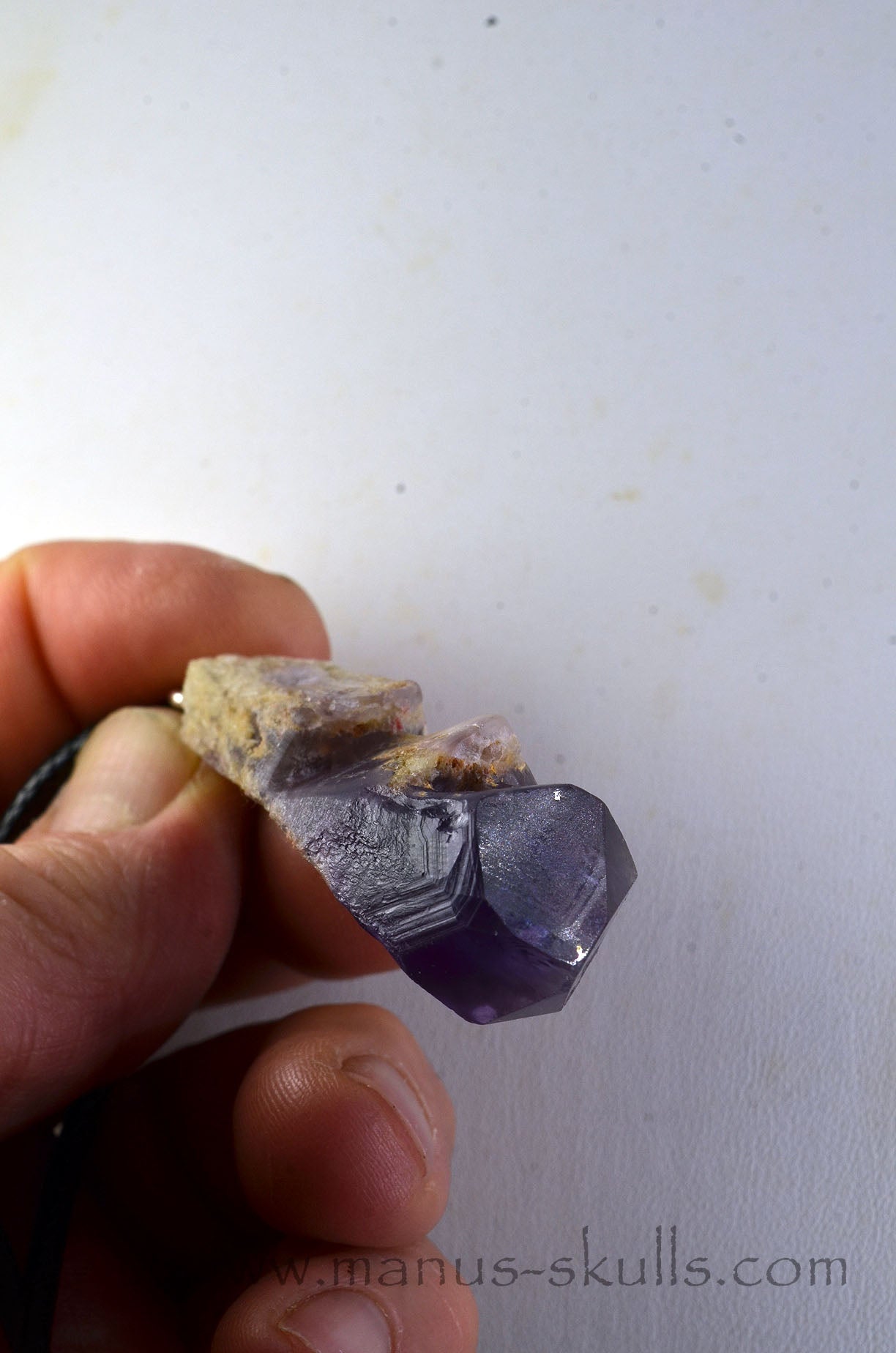 Amethyst Point Tribal Pendant