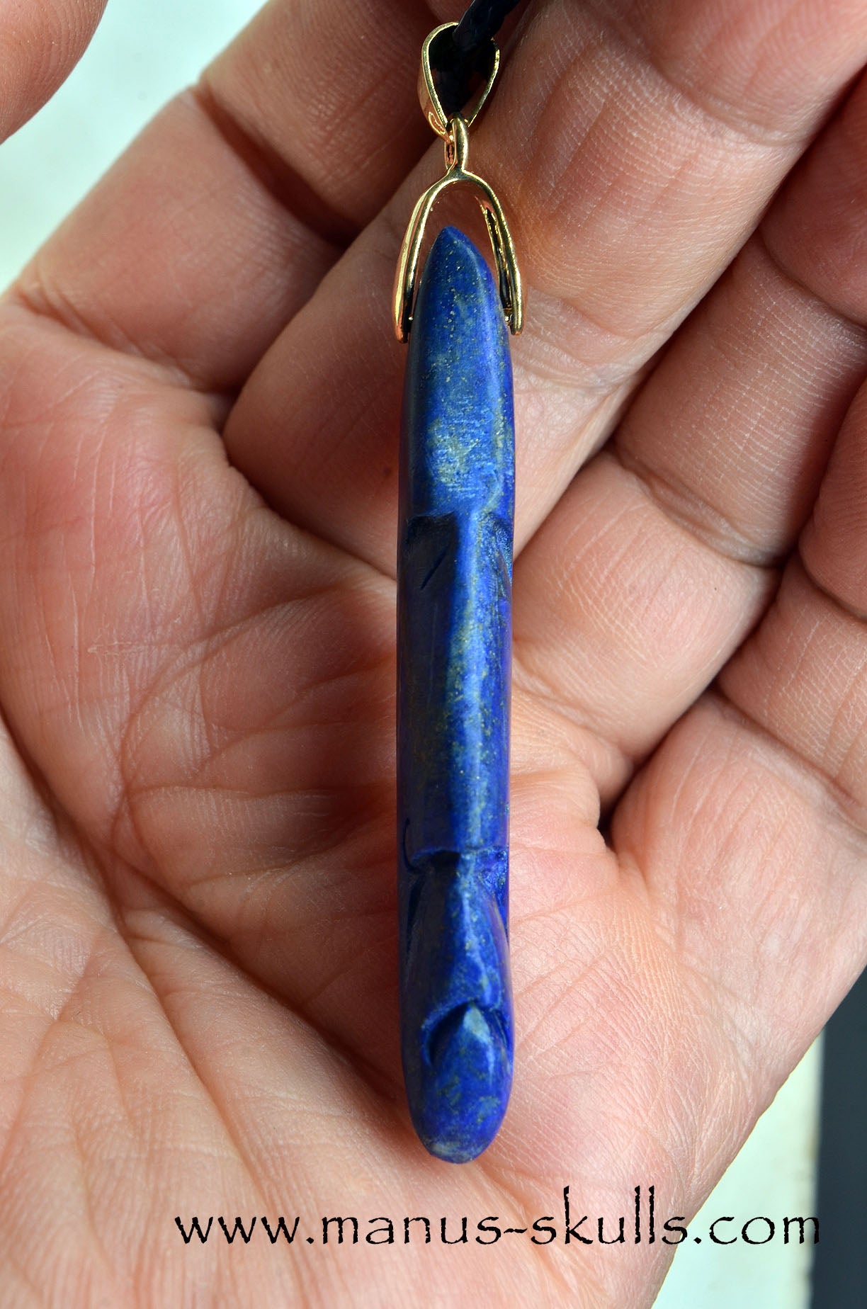 Lapiz Lazuli Tribal Pendant
