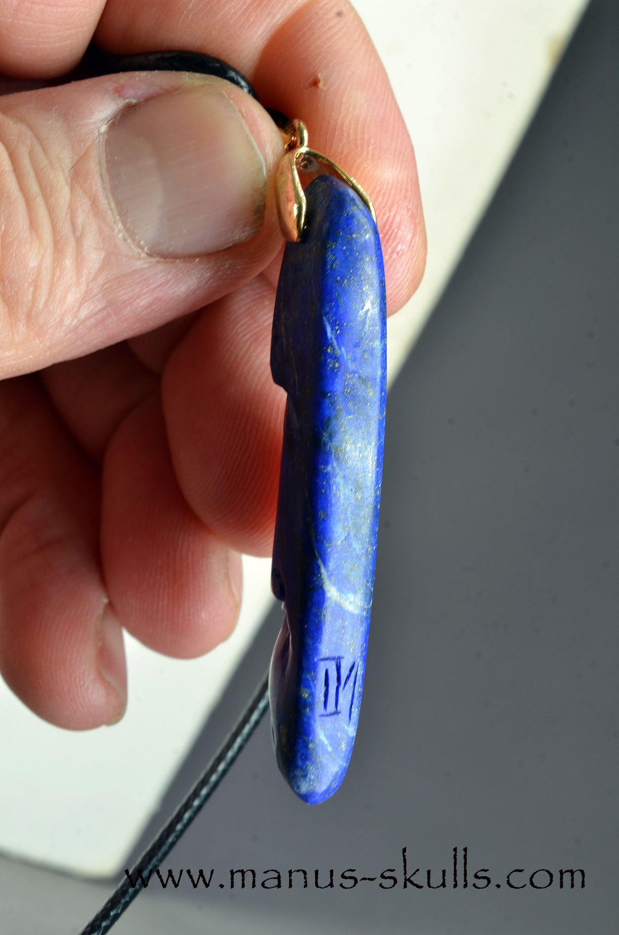 Lapiz Lazuli Tribal Pendant