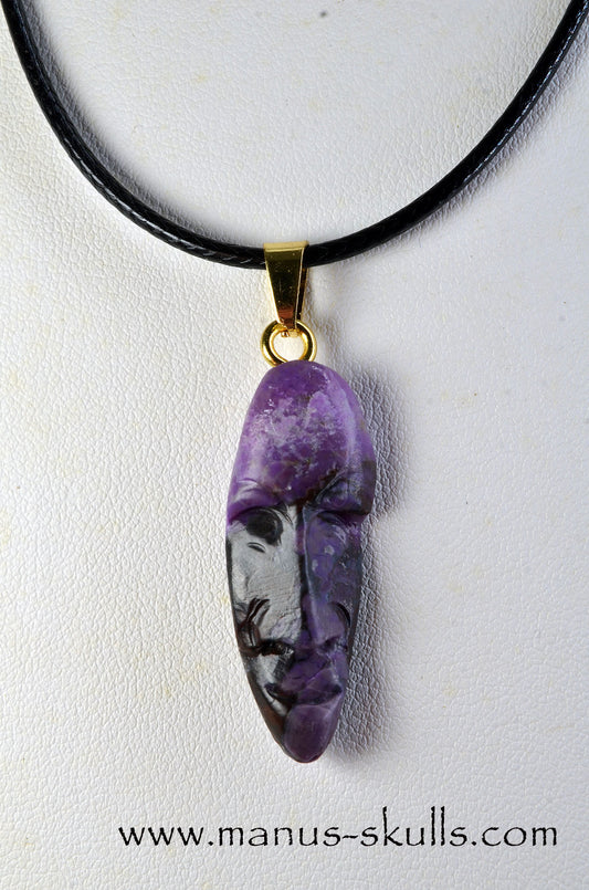 Sugilite Tribal Pendant