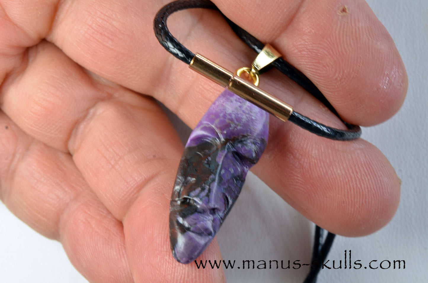 Sugilite Tribal Pendant