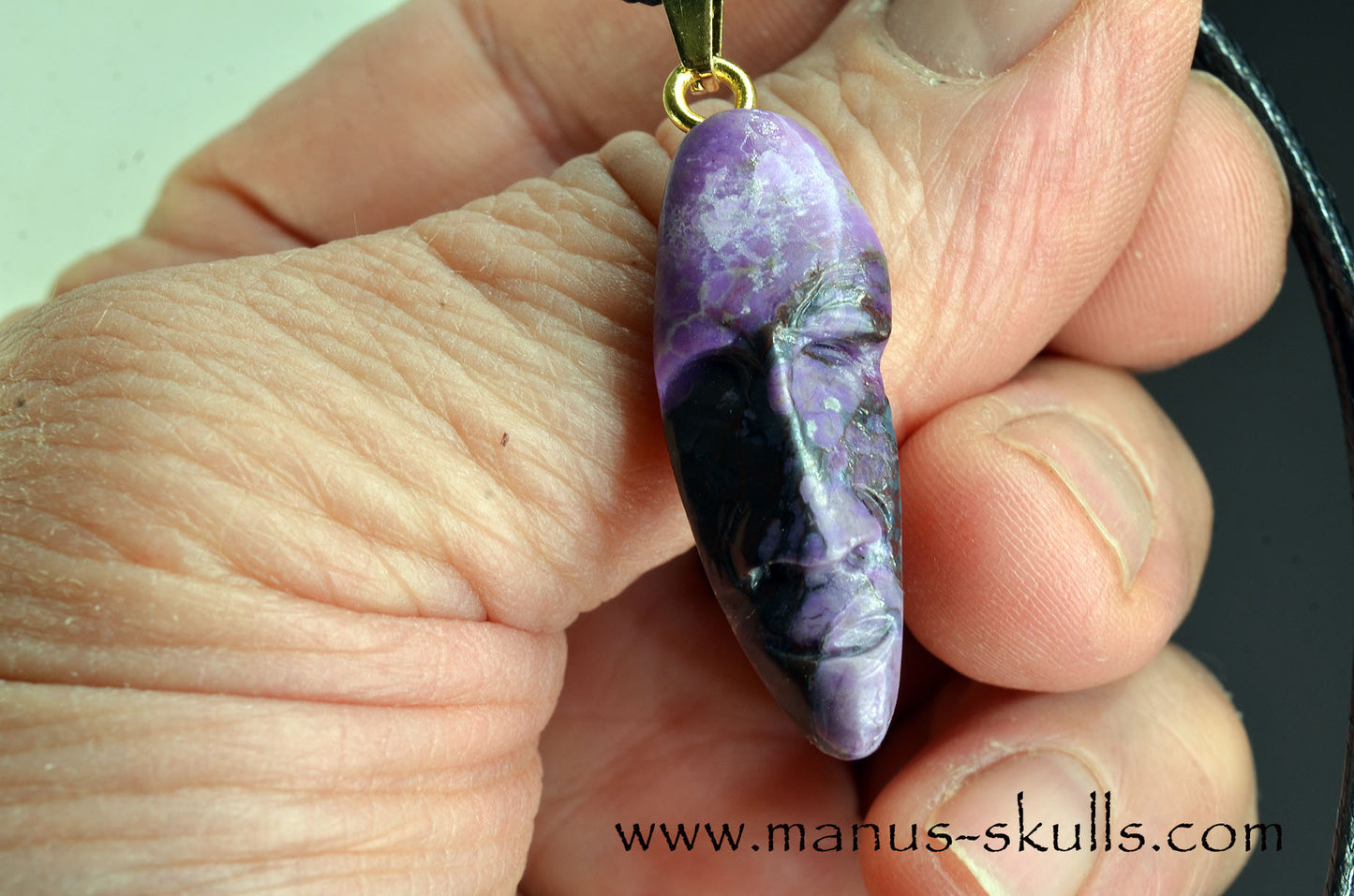 Sugilite Tribal Pendant