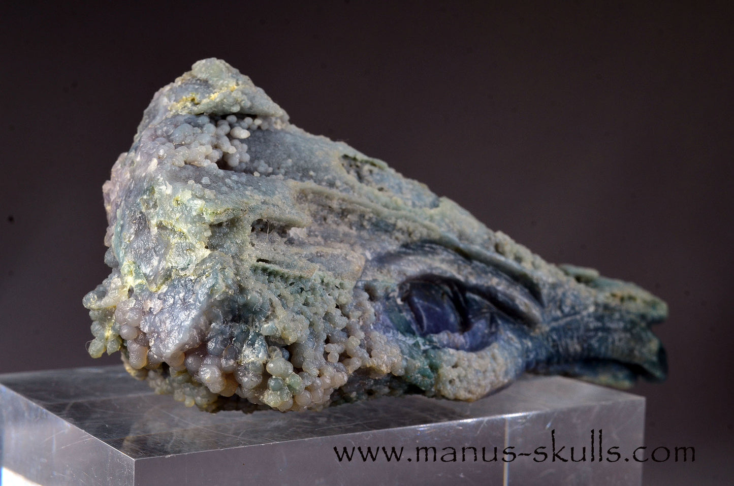 Grape Agate Dragon