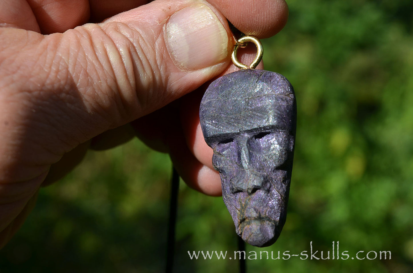 Purpurite Tribal Pendant