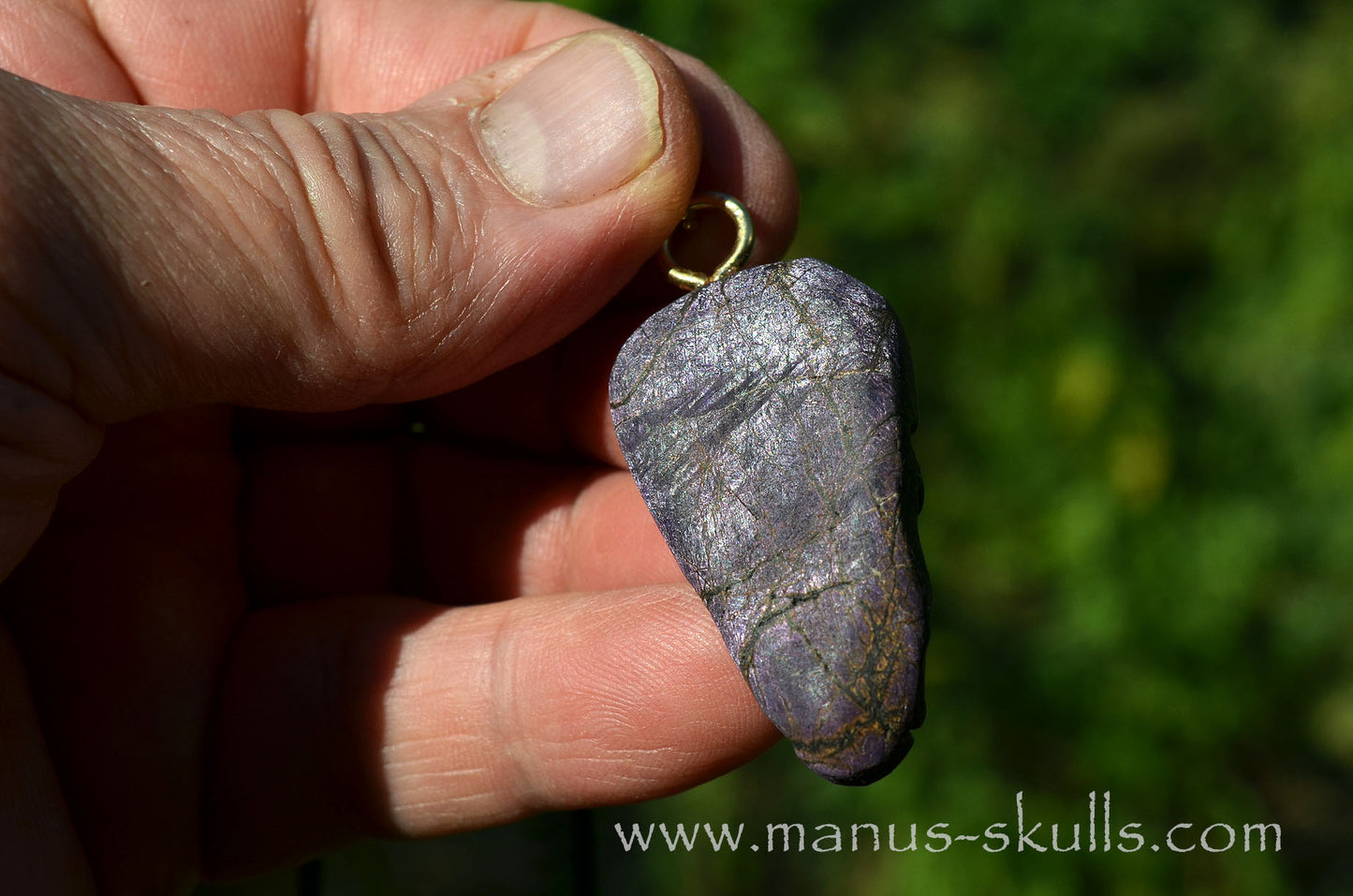 Purpurite Tribal Pendant