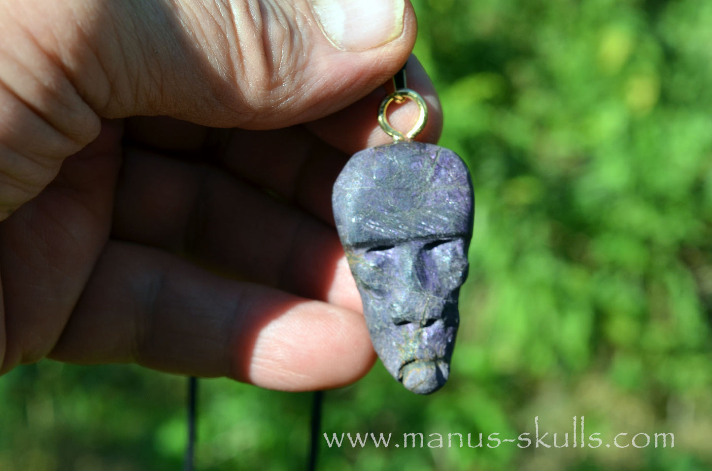 Purpurite Tribal Pendant