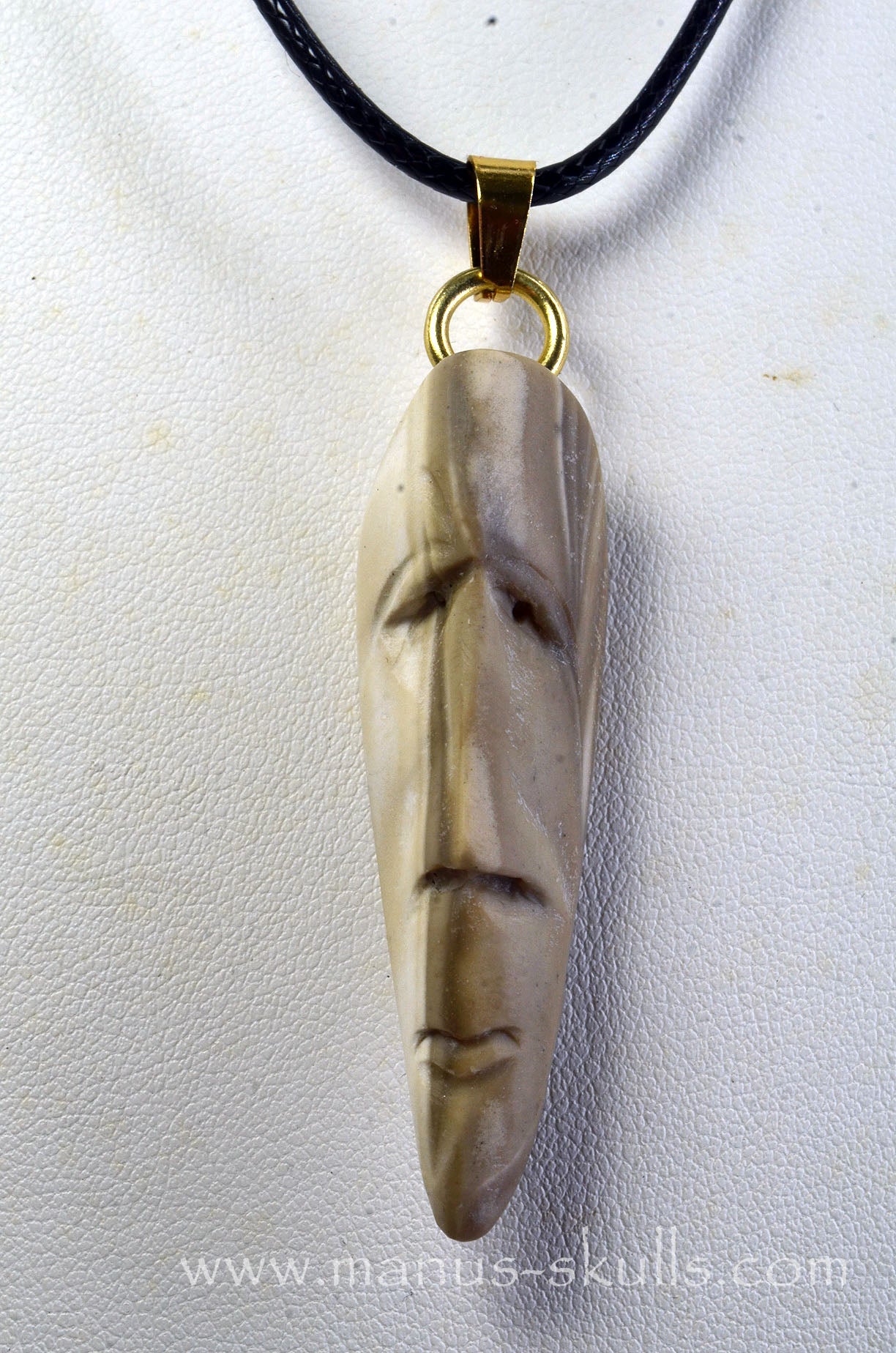 Polish Flint Tribal Pendant