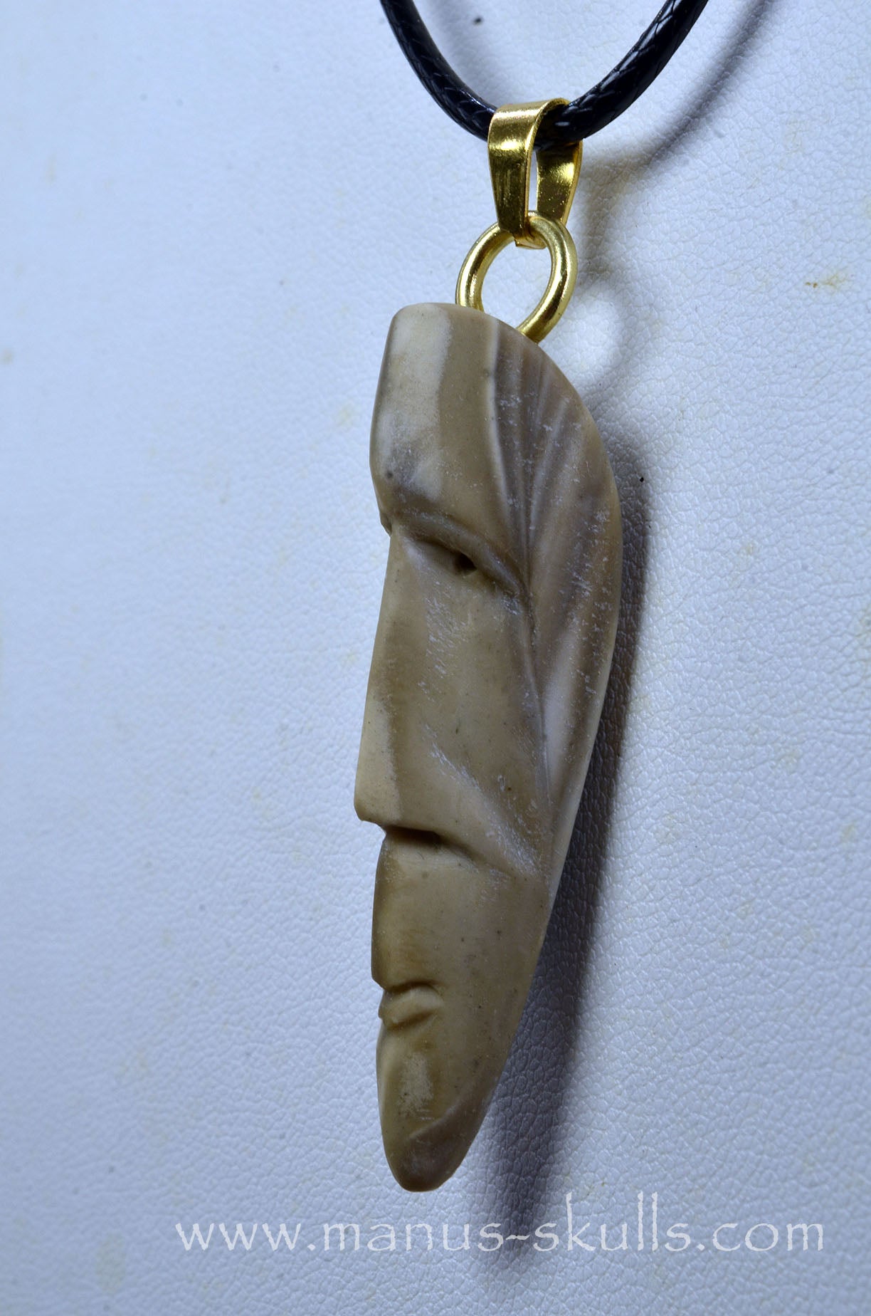 Polish Flint Tribal Pendant