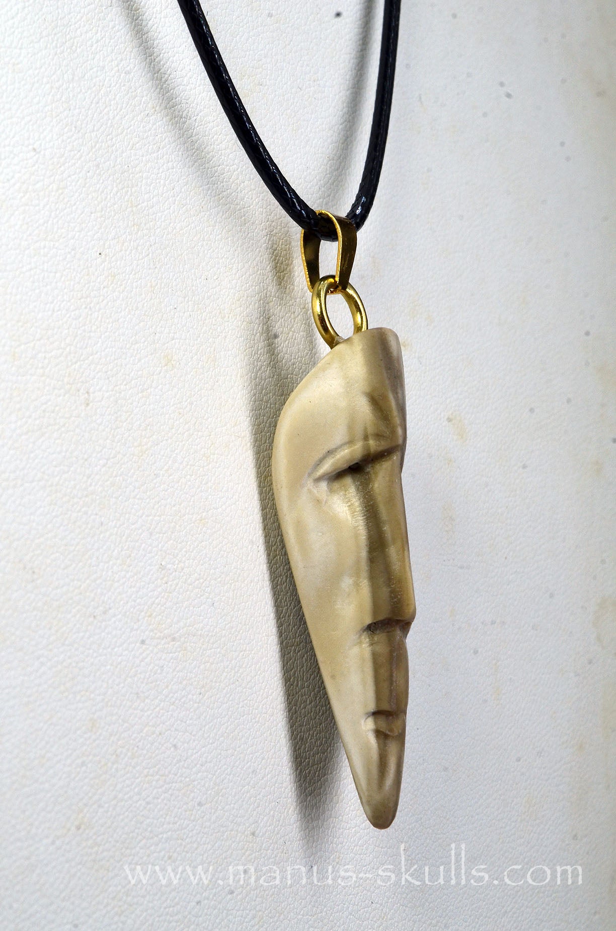 Polish Flint Tribal Pendant