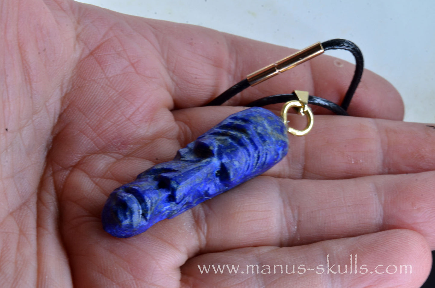 Lapiz Lazuli Tribal Pendant