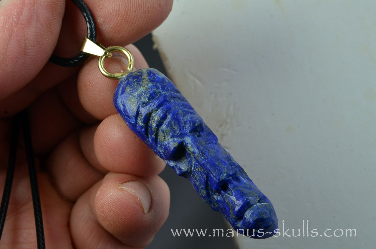 Lapiz Lazuli Tribal Pendant