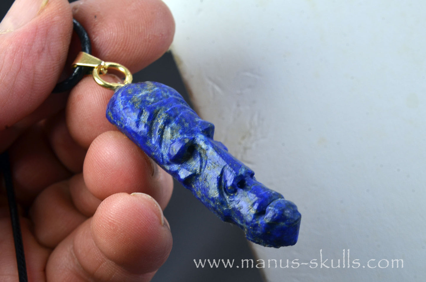 Lapiz Lazuli Tribal Pendant