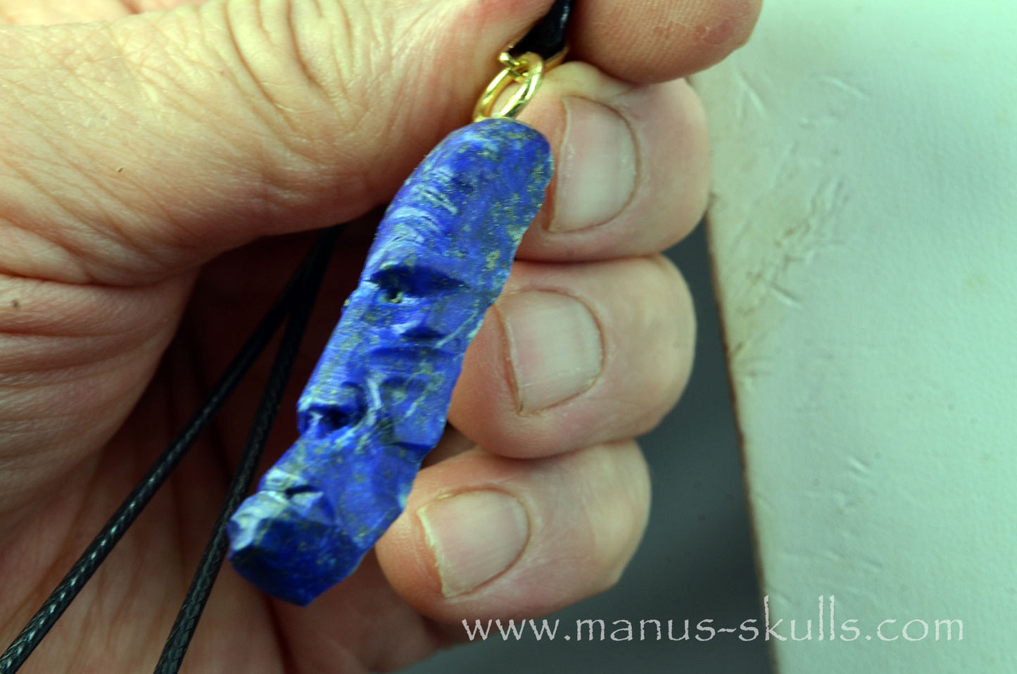Lapiz Lazuli Tribal Pendant