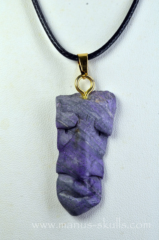 Sugilite Tribal Pendant
