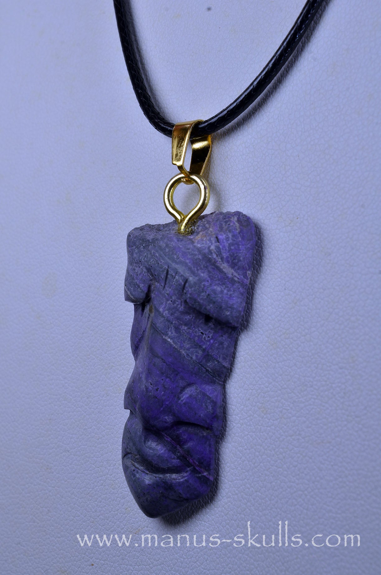 Sugilite Tribal Pendant