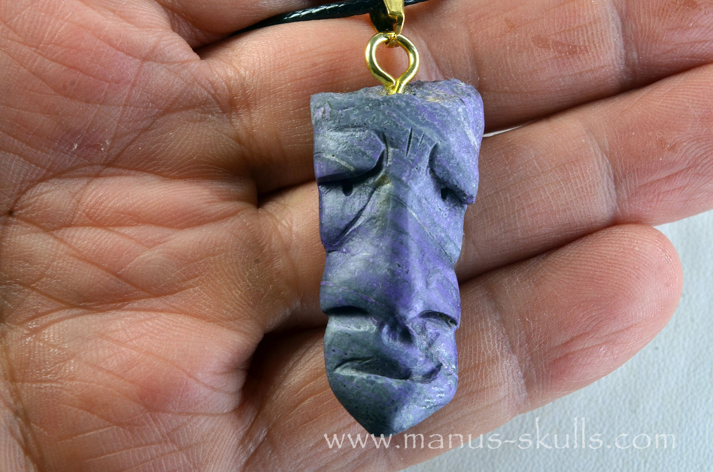 Sugilite Tribal Pendant