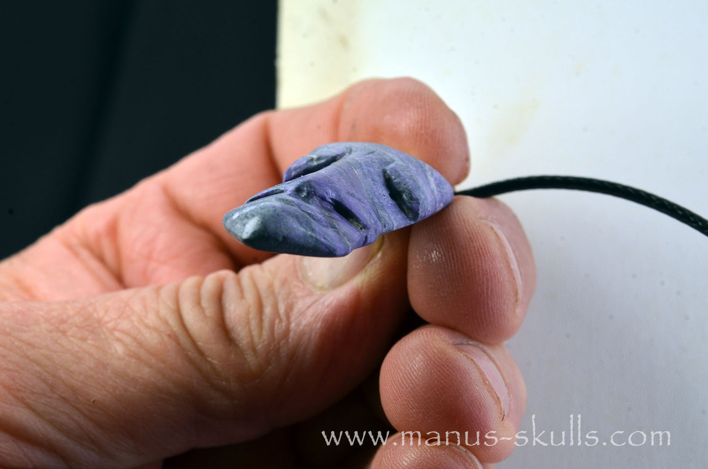 Sugilite Tribal Pendant