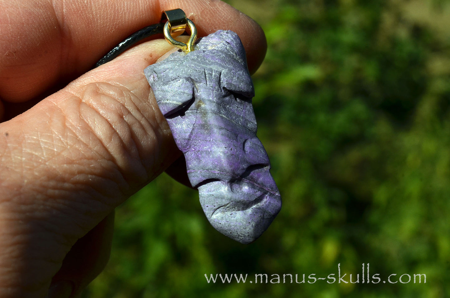 Sugilite Tribal Pendant