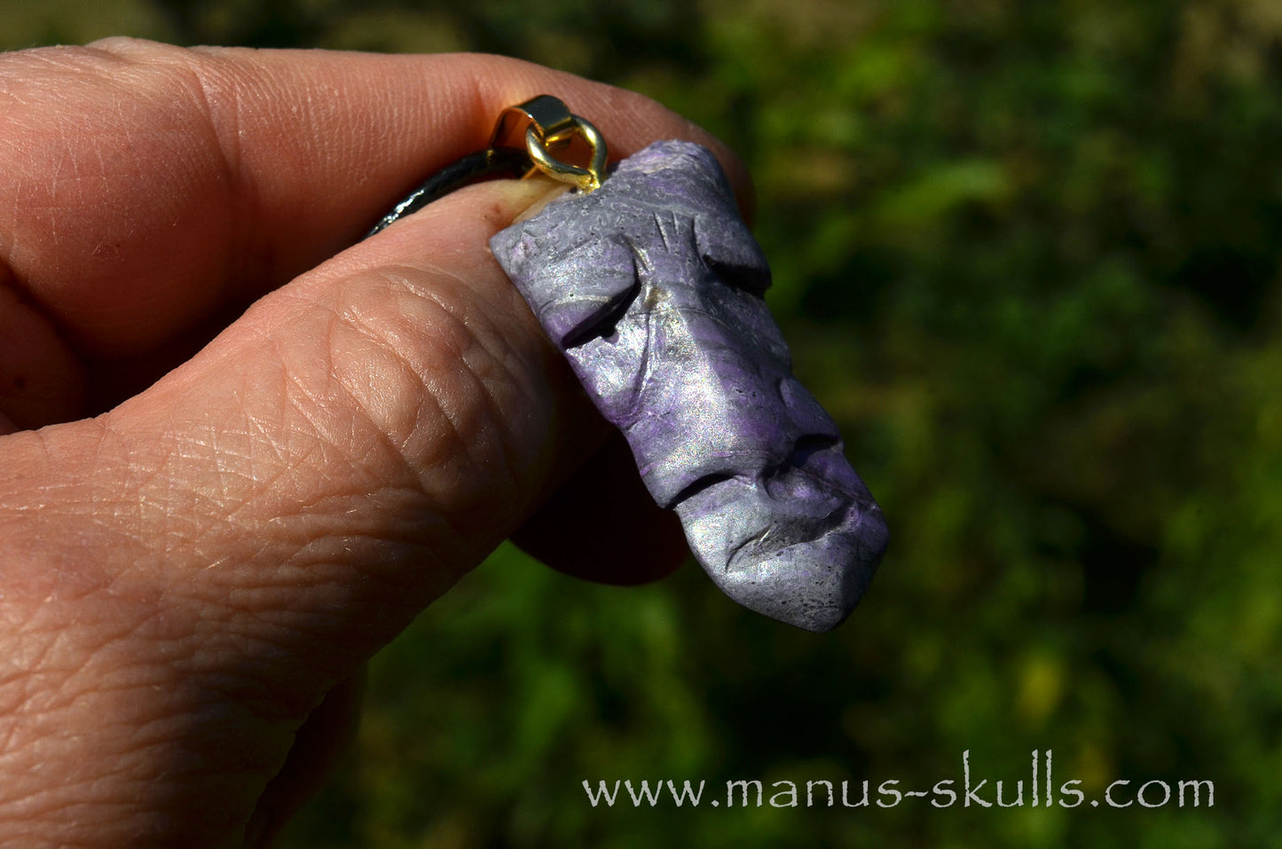 Sugilite Tribal Pendant
