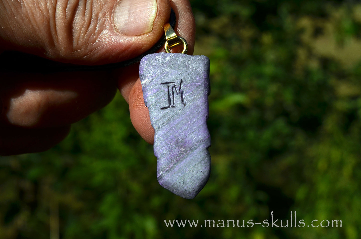 Sugilite Tribal Pendant