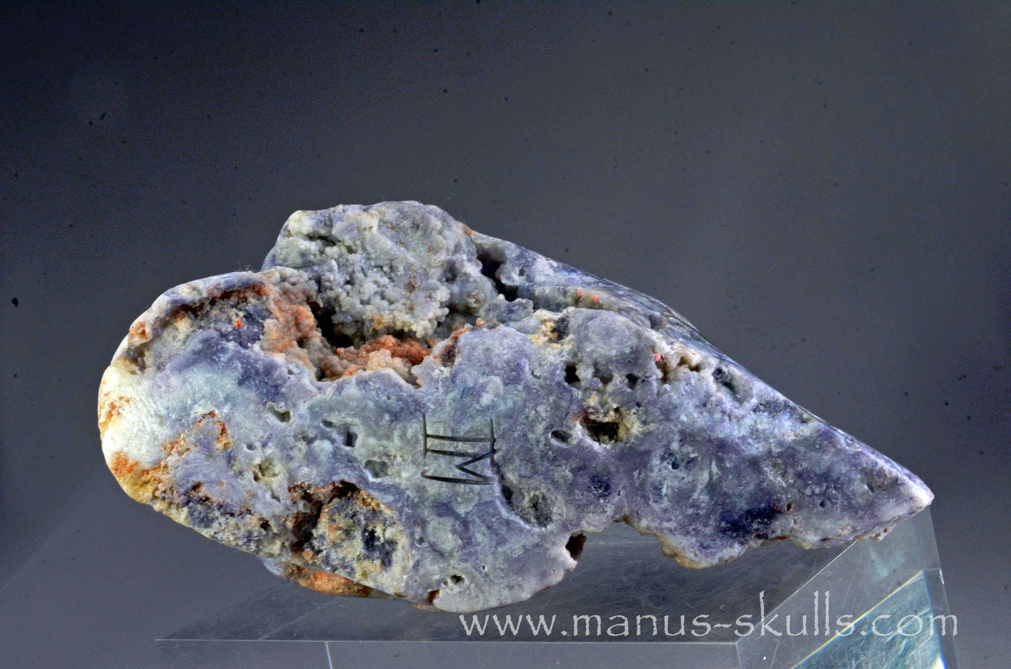 Rare Morado Agate Skull