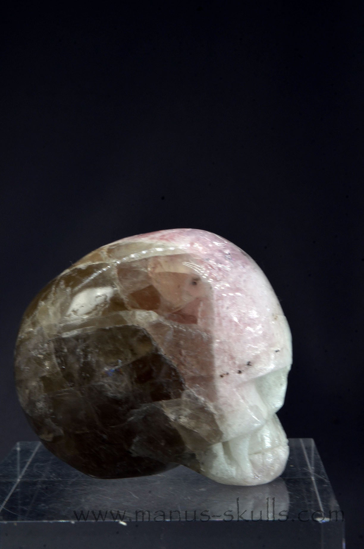 Manus skulls Evolians Dragolians unique Crystal Carvings handmade skulls dragons pendants preseli bluestone tribals spiritual meaning wand Unicorn .. morganite